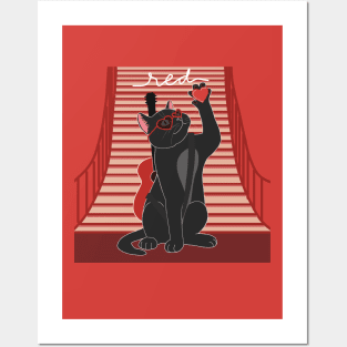 RED CAT ERA Posters and Art